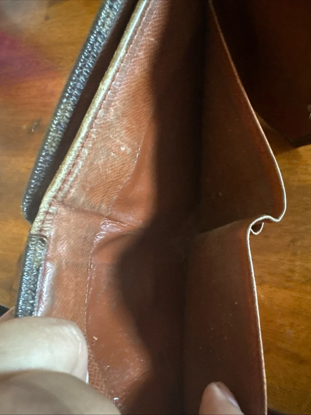 1987 vintage Louis Vuitton Monogram Compact Wallet